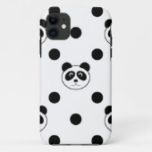 Panda weiß Case-Mate iPhone hülle (Rückseite)