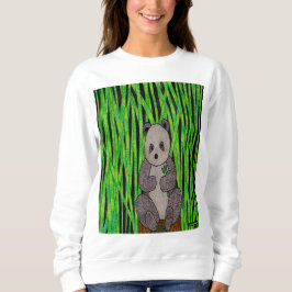 Panda (weiß) - FrauenSweatshirt Sweatshirt