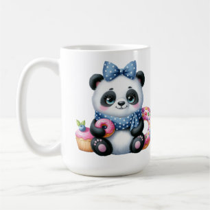Panda Whit Ribbon Kaffeetasse