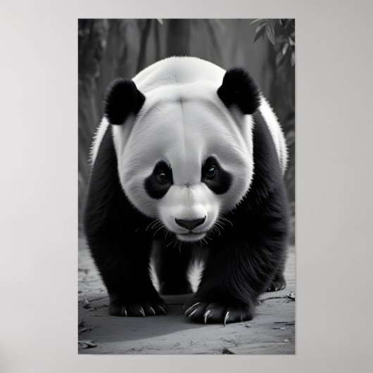 Panda Wildlife Majestic Nature Life Kunst Poster (Vorne)