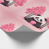 Panda Wildlife & Nature Geschenkpapier (Ecke)