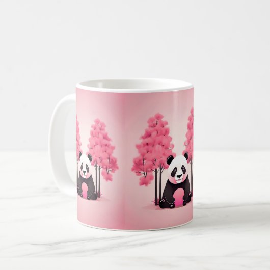 Panda Wildlife & Nature Kaffeetasse (Vorderseite Links)