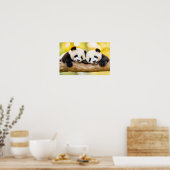 Panda Wildtier Liebhaberporträt Poster (Küche)