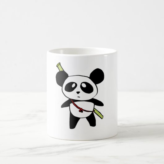 Panda with Bambus stick - by MyPanda Kaffeetasse (Mittel)