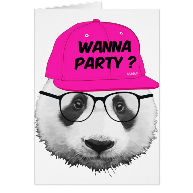 PANDA WOLLEN ZUM PARTY? (Vorne)