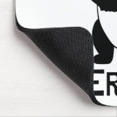Panda Workout Gym Mousepad (Ecke)