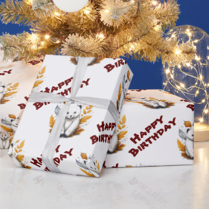 Panda Wrapping Paper Geschenkpapier