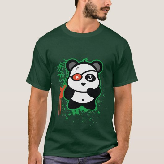 Panda X T-Shirt (Vorderseite)