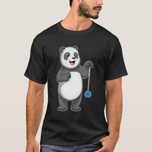 Panda Yo-Yo T-Shirt (Vorderseite)