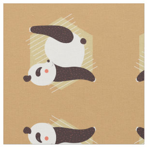Panda Yoga Stoff