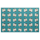 Panda Yoga Stoff (Fat Quarter (45,7 x 55,9 cm))