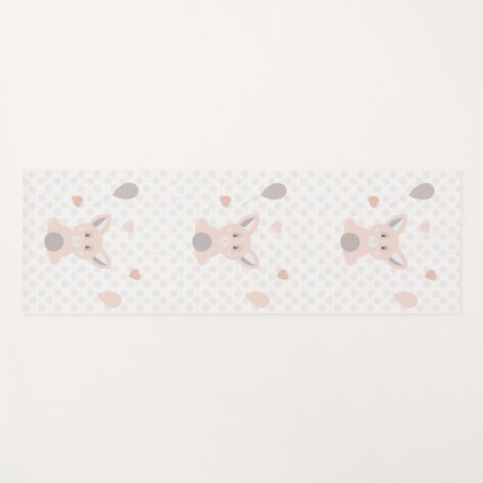 Panda Yogamatte (Vorderseite (Horizontal))