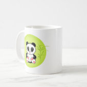 Panda, Zeichentrick, Kinder Kaffeetasse (Vorderseite Links)