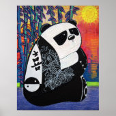 Panda Zen Master Poster (Vorne)