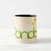 PANDA - Zwei-Tonen-Tasse Zweifarbige Tasse (Mittel)