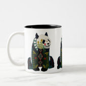 Panda Zweifarbige Tasse (Links)