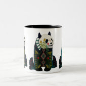 Panda Zweifarbige Tasse (Mittel)