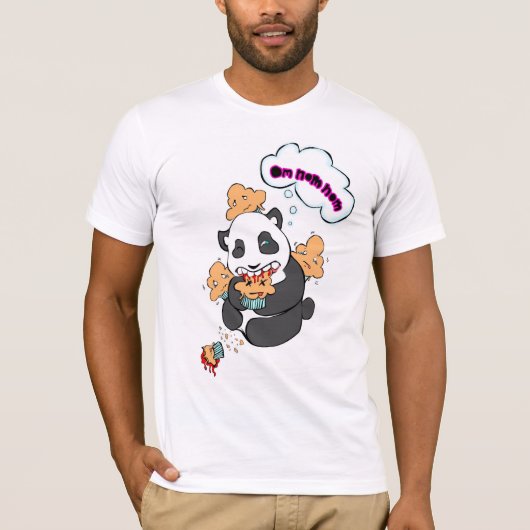pandaattacksmuffins T-Shirt (Vorderseite)