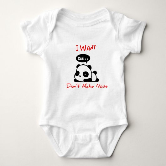 Pandababy Baby Strampler (Vorderseite)