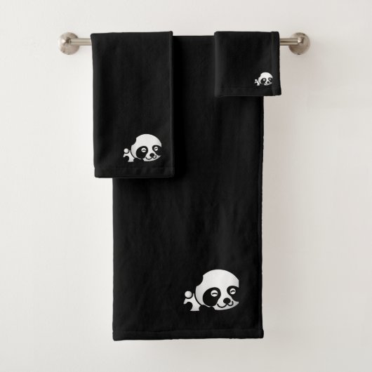 Pandabär Badhandtuch Set (Insitu)