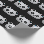 Pandabär Geschenkpapier (Ecke)