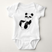 PandaBärenjunges Baby Strampler (Vorderseite)