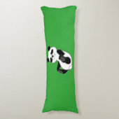 PandaBärenjunges Seitenschläferkissen (Vorderseite Vertikal)