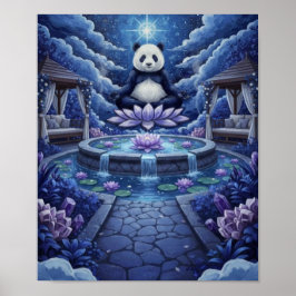 PandaBärMeditation Poster