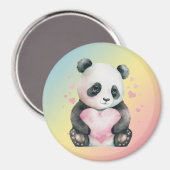 Pandabear Magnet (Vorderseite/Rückseite)