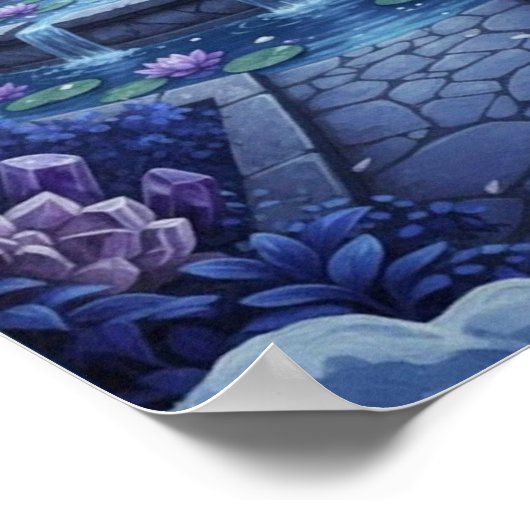 PandaBearMeditation Poster (Ecke)