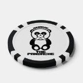 Pandache (Panda-Schnurrbart) Poker-Chips Pokerchips (Einzeln)