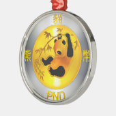 Pandacoin SWAG Ornament Aus Metall (Links)