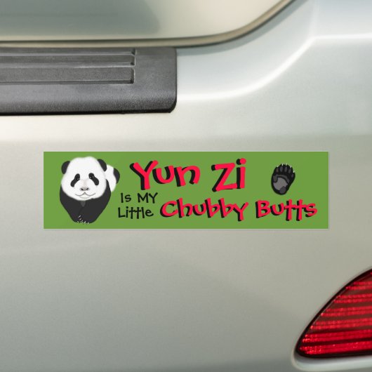 pandacub, Tatzenkopie, YUN Zi, YUN Zi, Chubby Autoaufkleber (Auf Auto)