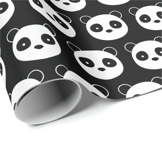 Pandageschenkverpackungspapier Geschenkpapier (Rolleneckpunkt)