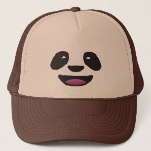Pandagesicht Truckerkappe