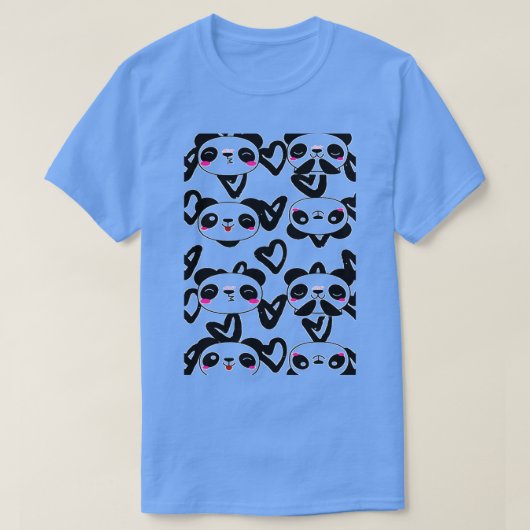 Pandamafliken T-Shirt (Design vorne)
