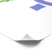 Pandamischer Kutness-Pun. Niedlicher Panda-Cartoon Fotodruck (Ecke)