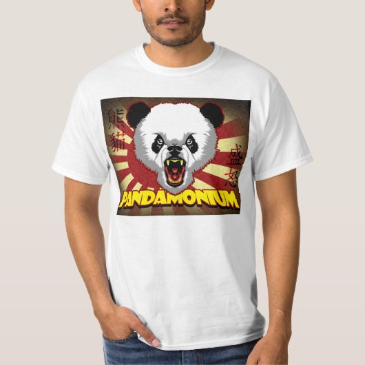 Pandamonium T-Shirt (Vorderseite)