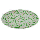Pandan-Blatt-Muster-Schneidbrett Schneidebrett (Ecke)