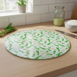 Pandan Leaf Pattern Cutting Board  Schneidebrett