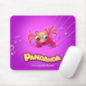 Pandanda rosa Drache Mousepad (Mit Mouse)