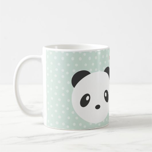Pandapaare Kaffeetasse (Links)