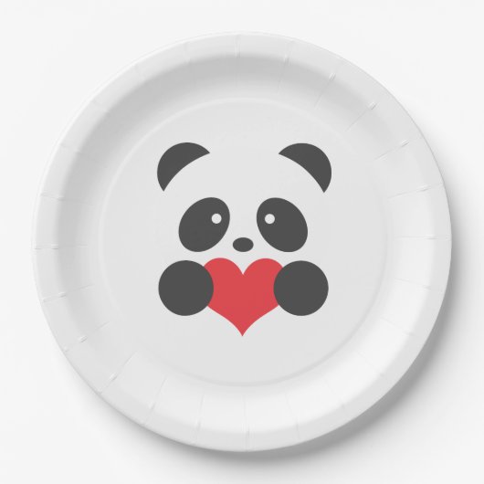 PandapapierTeller Pappteller (Vorderseite)