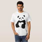Pandaplüsch T-Shirt (Vorne ganz)