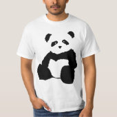 Pandaplüsch T-Shirt (Vorderseite)