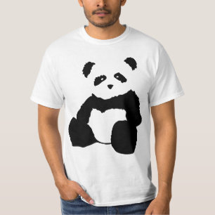 Pandaplüsch T-Shirt