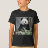Pandas 4-mal T - Shirt (Vorderseite)