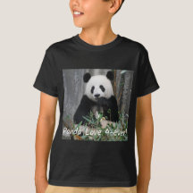 Pandas 4-mal T - Shirt