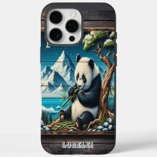 Pandas abgeschiedener Koch: Bambus Vergnügen iPhone 16 Pro Max Hülle