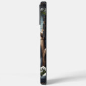 Pandas abgeschiedener Ort: Bambusinhalt Case-Mate iPhone Hülle (Rückseite / Links)